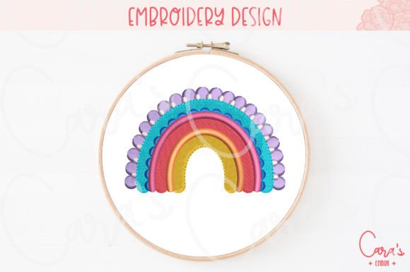 Ali Rainbow: A Nursery Embroidery Design That Actually Works