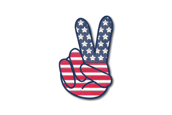 American Peace Sign