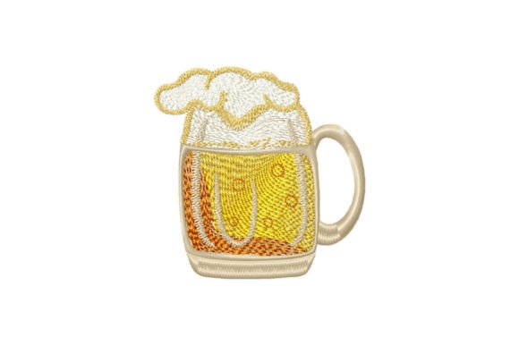 Beer Mug with Foam