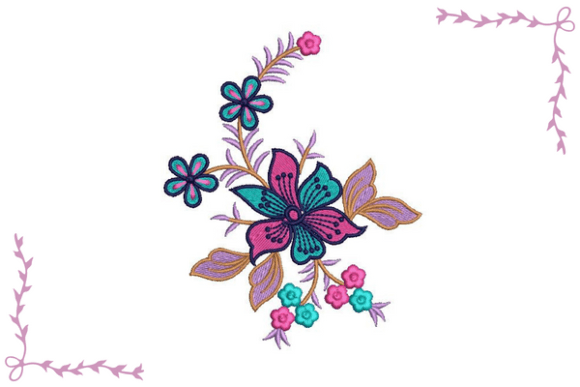 Flower Leaf: A Boutique Sweatshirt Embroidery Review