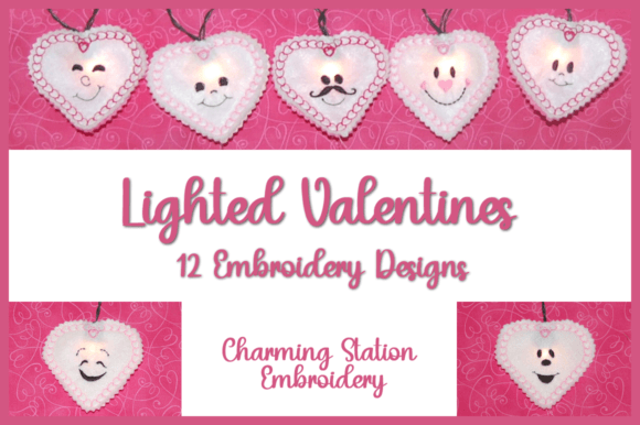 Lighted Valentines: A Playful Patch for Small Business Merch