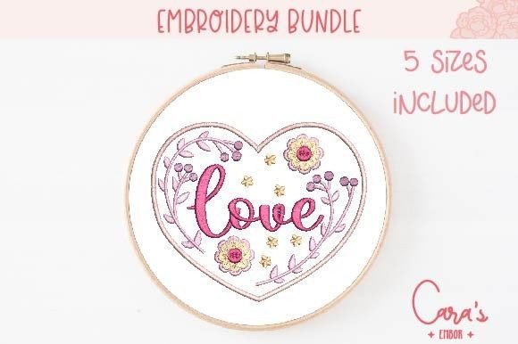Love Applique: A Seasonal Embroidery Staple