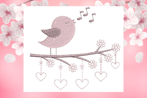 Valentine Birdie-Large